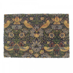 Kookoskiududest uksematt 60x90 cm William Morris Strawberry Thief - Artsy Doormats