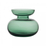 Roheline k&auml;sitsi valmistatud klaasist vaas (k&otilde;rgus 9 cm) Inu - Zone