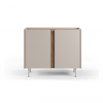 Kreem tammespoonist kapp 100x82,5x40 cm Lucile - Marckeric