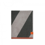 Hall froteer&auml;tik orgaanilisest puuvillast 50x90 cm Diagonal - Mette Ditmer Denmark