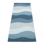 Sinine sise/v&auml;lisvaip 70x200 cm Urvi Water &ndash; Pappelina