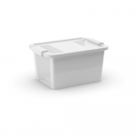 Valge kaanega hoiukast 36,5x26x19 cm Bi-Box S - KIS