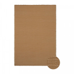 Ookerkollane k&auml;sitsi kootud puuvillane vaip 140x200 cm Handloom - Lorena Canals