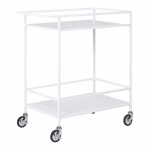 Metallist serveerimisk&auml;ru ratastel 40 &times; 68 cm Vita &ndash; House Nordic