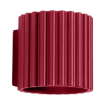 Burgundiapunane seinavalgusti &oslash; 10 cm Zora - Sollux