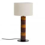 Laualamp tekstiilist varjuga (k&otilde;rgus 61,5 cm) Mavran - Kave Home