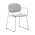 Beež metallist s&ouml;&ouml;gitool k&auml;etugedega Meli - Kave Home