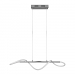 Metallist h&auml;mardatav LED-rippvalgusti h&otilde;bedases v&auml;rvitoonis Argos - Reality