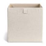 Beež tekstiilist hoiukast 32x31,5x31,5 cm Soft Storage Cube - Bigso