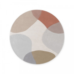 Beež k&auml;sitsi kootud villane &uuml;mmargune vaip &oslash; 200 cm Hackney Clarissa - Ted Baker