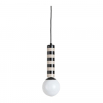 Must/taimne metallist ripplamp &oslash; 12 cm Rayado - Leitmotiv