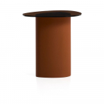 Klaasist pealispinnaga abilaud 47x48 cm Olir - Kave Home