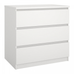 Valge kummut 77x76x50 cm Naia - Tvilum