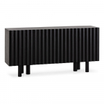 Must mangopuidust kummut 160x80x40 cm Tamira - MOME