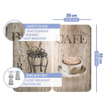 Klaasist pliidikatte komplekt 2 tk, 52 x 30 cm Bistro - Wenko