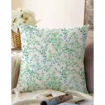 Beeži ja rohelise puuvillase seguga padjap&uuml;&uuml;r Twiggy, 55 x 55 cm - Minimalist Cushion Covers