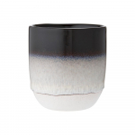 Must-valge kivitoorne kruus Cafe, 300 ml - Ladelle