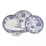 24-osaline portselanist n&otilde;udekomplekt Lilled - K&uuml;tahya Porselen