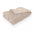 Taupe mikropl&uuml;&uuml;sist tekk 150x200 cm Pippa - Tiseco Home Studio