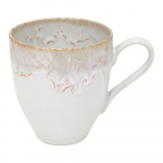 Valge kivikeraamikast kruus 410 ml Taormina - Casafina