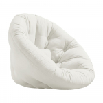 Valge-beež tugitool Nido - Karup Design