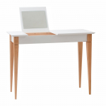 Valge garderoobilaud, laius 105 cm Mimo - Ragaba