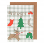 J&otilde;ulukaardid 13x18 cm Merry Christmas &ndash; Meri Meri
