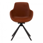 Konjakipruunid s&ouml;&ouml;gitoolid 2tk komplektis Tissiana - Kave Home