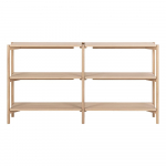 Tammespoonist raamaturiiul 169x88 cm Braidwood - Actona