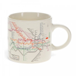 Beež kruus 350 ml Heritage Tube Map - Rex London
