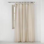 Beež kardin 140x240 cm Cyrine - douceur d'int&eacute;rieur