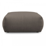 Hallikaspruun velvetist jalatugi Voltaire - Bobochic Paris