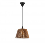 Must-beež rippvalgusti &oslash; 30 cm Cone - Opviq lights