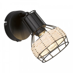Must seinavalgusti Straw - Fischer & Honsel
