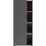 Antratsiitne tammespoonist raamaturiiul 61x145x34 cm Adrano - Germania