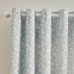 Sinised kardinad, 2 tk 168x183 cm komplektis Brooke Floral - Catherine Lansfield