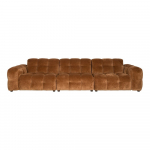 Pruun sametist diivan 364 cm Hackman - Dutchbone