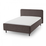 Antratsiitv&auml;rvi polsterdatud kaheinimesevoodi panipaigaga ja liistudest raamiga 140x200 cm Primo - Meise M&ouml;bel