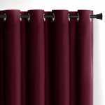 Veinipunane sametist dimout-kardin 140 &times; 245 cm Eyelets &ndash; Restilo