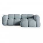 Helesinine nurgadiivan (parem nurk/laiendiga) Loretto &ndash; Cosmopolitan Design