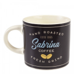 Must-kreem keraamiline kruus 350 ml Sabrina - Rex London