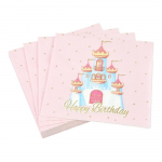 Salvr&auml;tikud komplektis 20 tk 33x33 cm Princess Horse - Hom&eacute;a