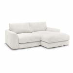 Valge &scaron;enillist nurgadiivan (parem nurk) Leonore - Bobochic Paris