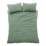 Roheline 3-osaline voodipesu 200x200 cm Tamba Leaf - Pineapple Elephant