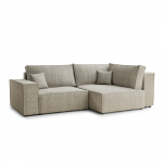 Beež &scaron;enillist panipaigaga nurgadiivanvoodi (parem nurk/L-kujuline) Tonga - Maison de R&ecirc;ve