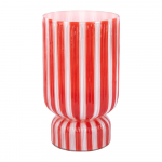 Punane klaasist vaas (k&otilde;rgus 26 cm) Rayado Retro - PT LIVING