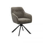 Tumehall polsterdatud s&ouml;&ouml;gitool k&auml;etugedega Avola - Unique Furniture