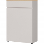 Kreemjas matt kummut 80x120x40 cm Lissabon - Germania