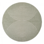 Roheline &uuml;mmargune sise- ja &otilde;uevaip &oslash; 80 cm Nova 1201 - Ayyildiz Carpets