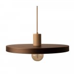Helepruun metallist ripplamp &oslash; 40 cm Ori - Micadoni